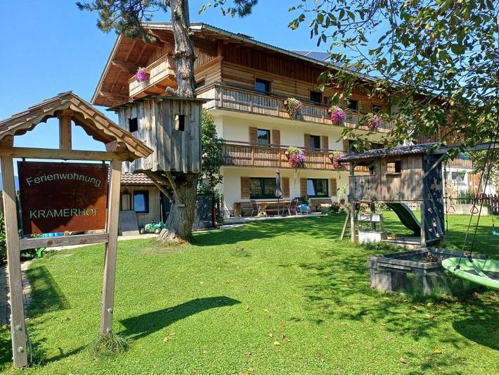 Ferienwohnung für 3 Personen, mit Balkon und Garten in Ebbs