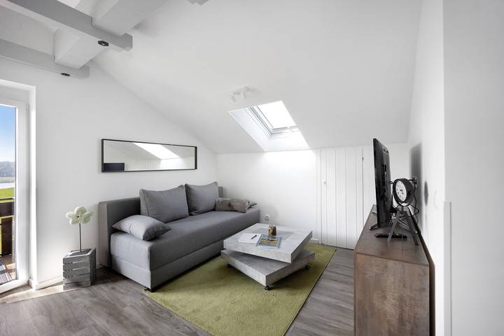 Studio für 4 Personen, mit Balkon und Sauna sowie Seeblick im Allgäu - 4