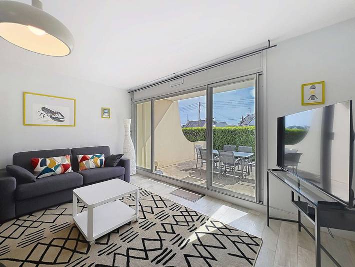 Ferienwohnung für 4 Personen, mit Balkon und Terrasse in Quiberon - 3
