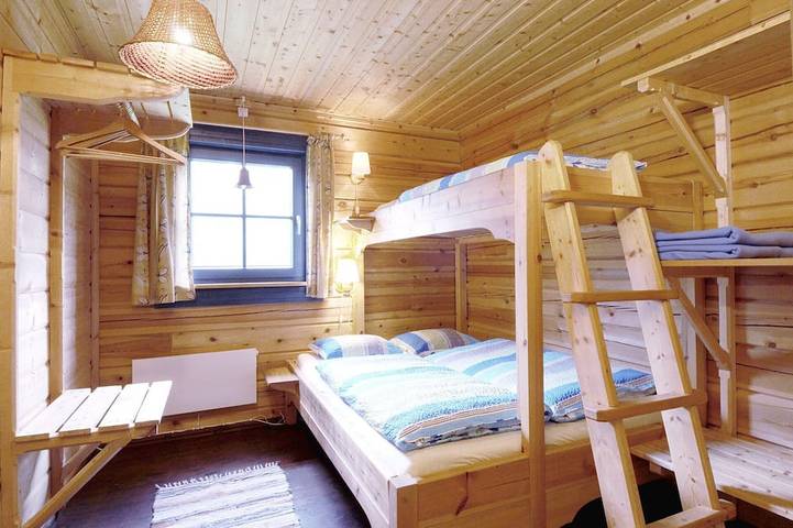Urwald, Berge, Fjäll pur im Blockhaus auf dem Galå Fjällgård in Jämtland