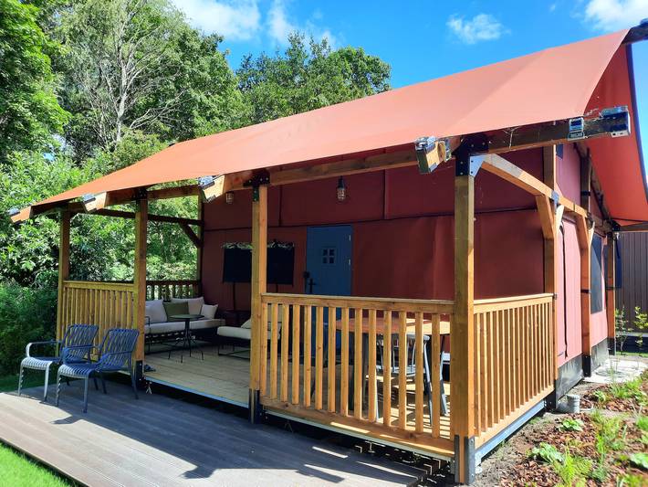 Gîte pour 4 personnes, avec Balcon/Terrasse et Terrasse