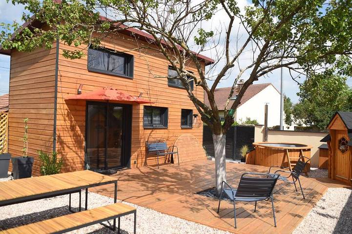 Gîte pour 4 personnes, avec Jardin