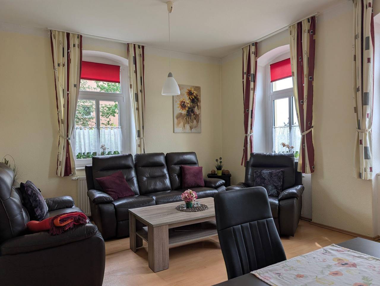Hel ferielejlighed, Ambiente an der Elbe, Wohnung Eg in Pieschen (Dresden), Dresden