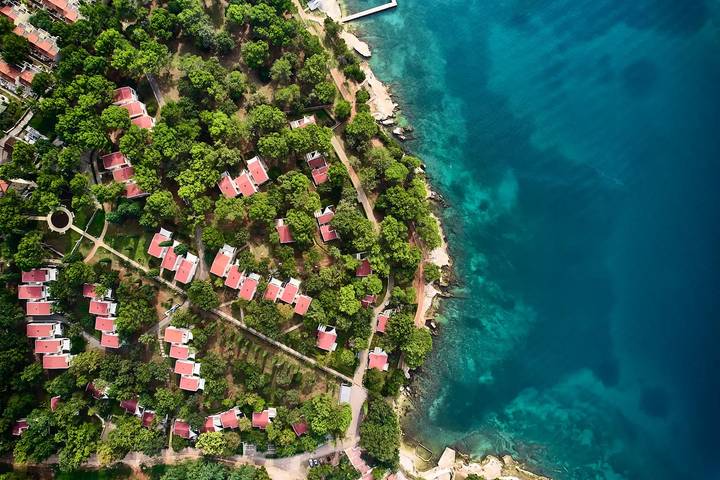 Studio für 2 Personen, mit Terrasse und Ausblick sowie Pool, mit Haustier in Poreč - 2