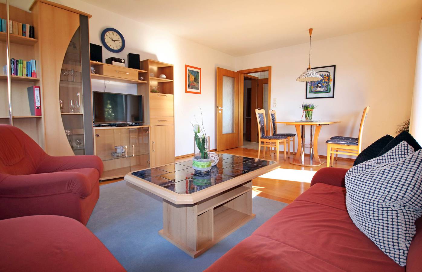 Ganze Wohnung, Ferienwohnung 'Wiesenblick' mit gemeinsamer Terrasse, Gemeinschaftsgarten und Wlan in Schramberg, Mittlerer Schwarzwald