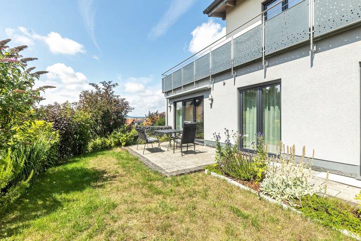Hütte für 3 Personen, mit Garten