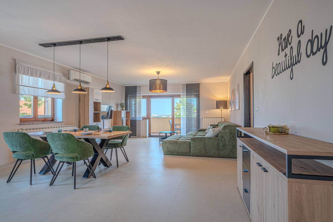 Cały apartament, Apartament wakacyjny dla 6 osób z taras in Koper, Slovene Riviera