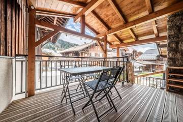 Chalet pour 6 personnes, avec balcon à Avoriaz