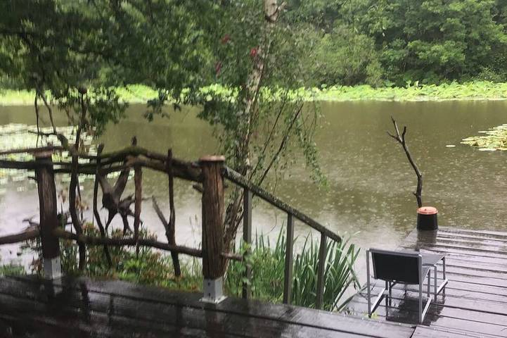 Chalet pour 4 personnes, avec terrasse et jardin