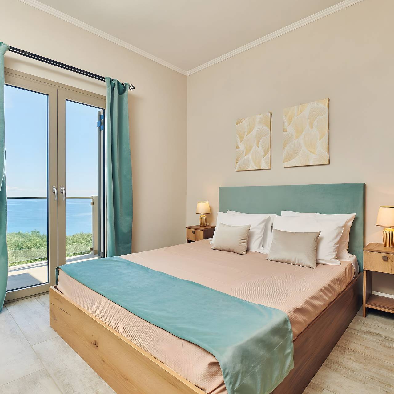Entire apartment, Apartment 'Pelagaki Sunrise 2 Bedrooms' with Sea View, Wi-Fi and Air Conditioning in Zakynthos