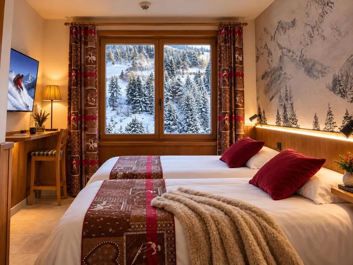 Hotel for 2 people, with terrace and view, with pets - 1