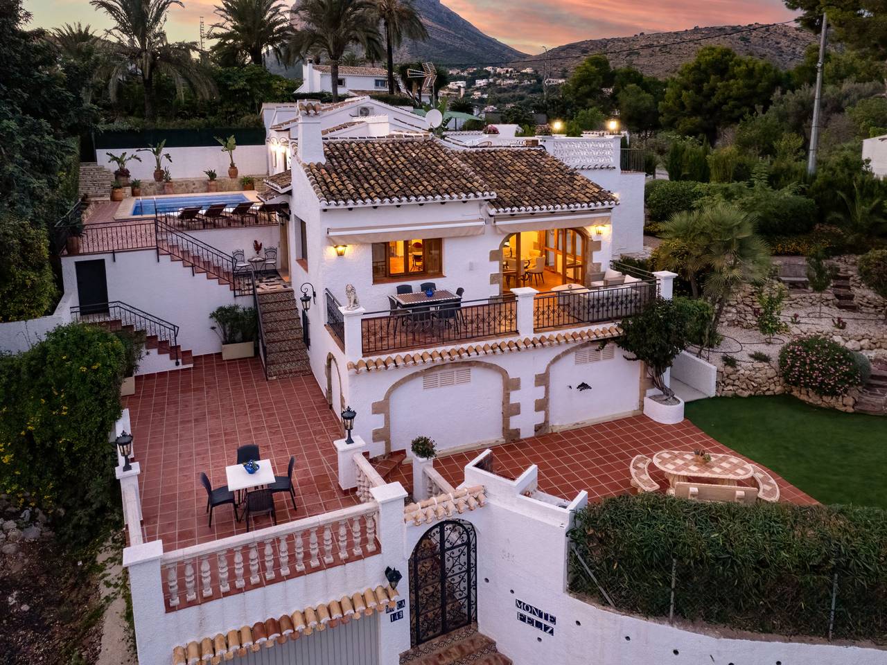 Villa Monte Feliz in Jávea, Costa Blanca