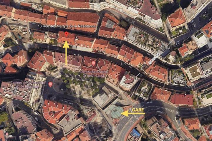 Gîte pour 4 personnes, avec balcon dans Gare de Monaco Monte Carlo - 3