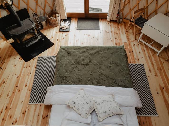 Yourte pour 4 personnes, avec jardin et jacuzzi, animaux acceptés en Pologne - 3