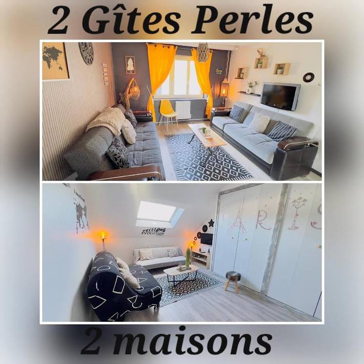 Maison de vacances pour 6 personnes, avec Terrasse ainsi que Jardin et Vue à Mer