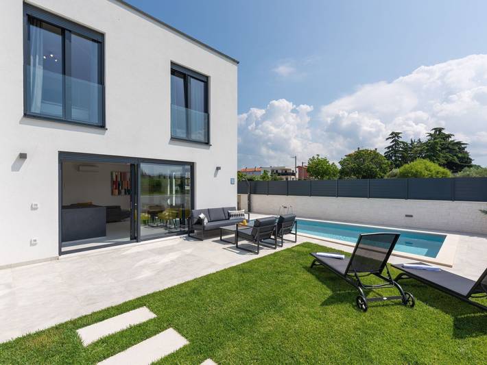 Ferienhaus für 6 Personen, mit Terrasse in Mareda