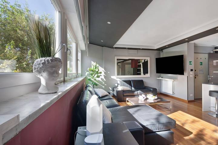 Hel lejlighed, Apartment 'Auditorium Deluxe' with Balcony, Wi-Fi and Air Conditioning in Rom, Rom Provinsen
