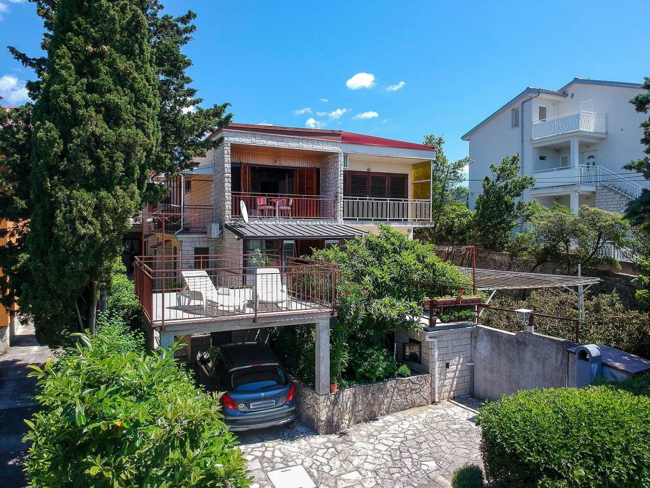 Cały apartament, Visnja in Jadranovo, Żupania primorsko-gorska