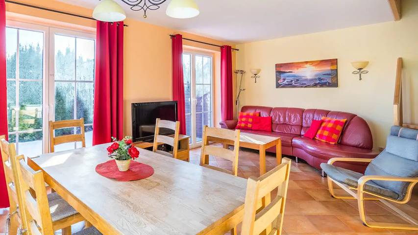 Ferienhaus für 6 Personen, mit Garten und Sauna
