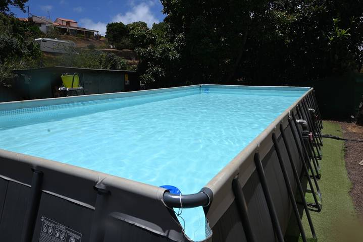 Entire apartment, Finca "La Alpispa" with Pool, Fast Wi-Fi, Terrace & Garden in Zumacal, Valleseco