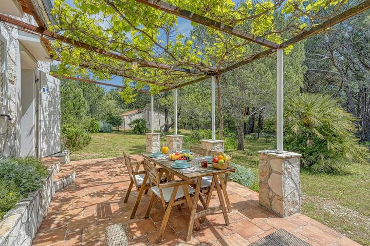 Ferienhaus für 4 Personen, mit Terrasse
