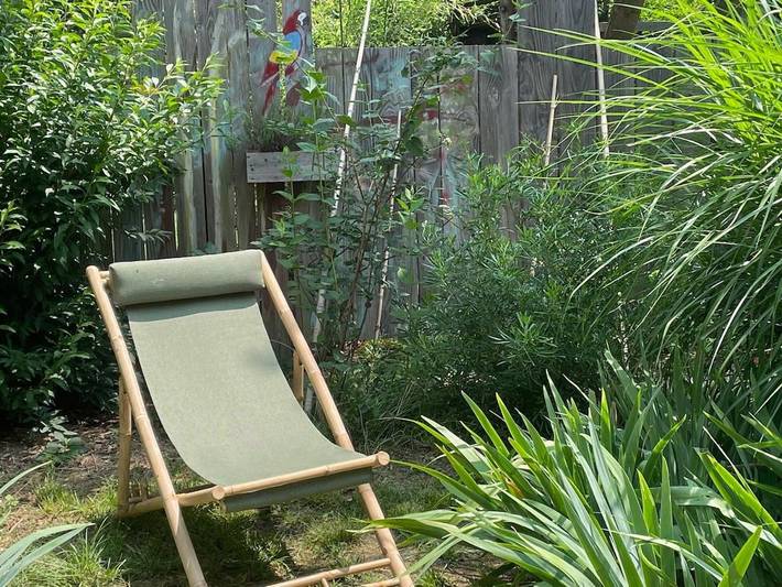 Maison de vacances pour 6 personnes, avec vue et jardin