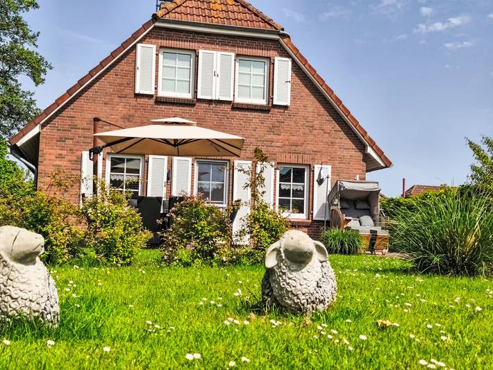 Ferienhaus für 6 Personen, mit Terrasse und Garten