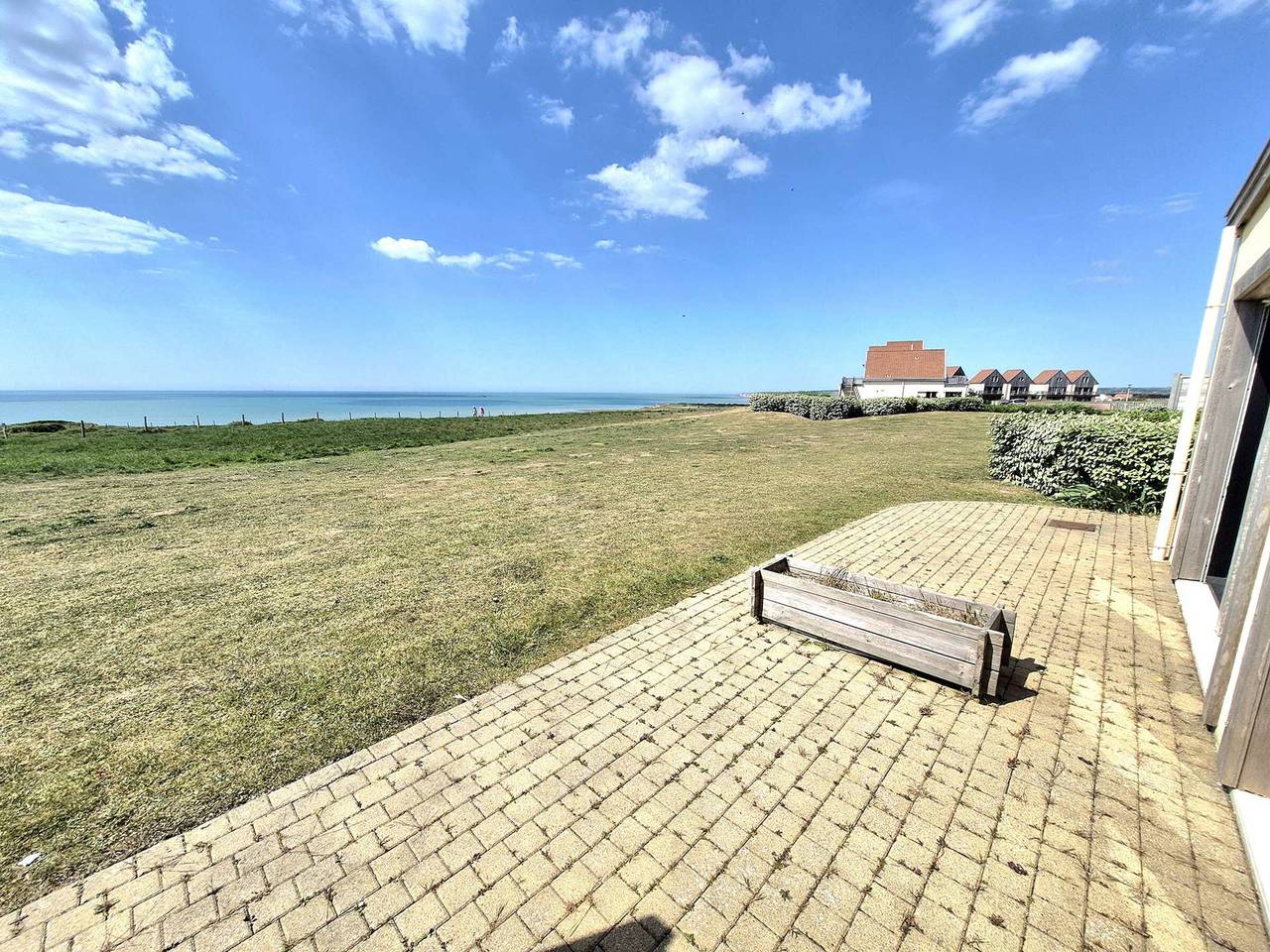 Ganze Wohnung, Eg T2 mit Balkon, Meerblick, Private Parkmöglichkeit in Wimereux, Boulogne-sur-Mer und Umgebung
