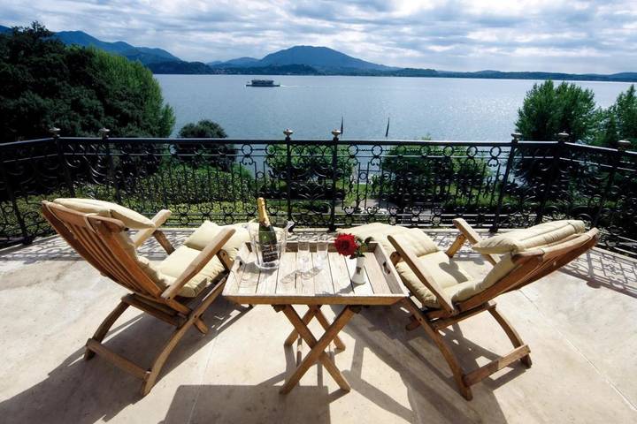 BnB für 4 Personen, mit Ausblick und Garten sowie Pool und Seeblick am Lago Maggiore - 4