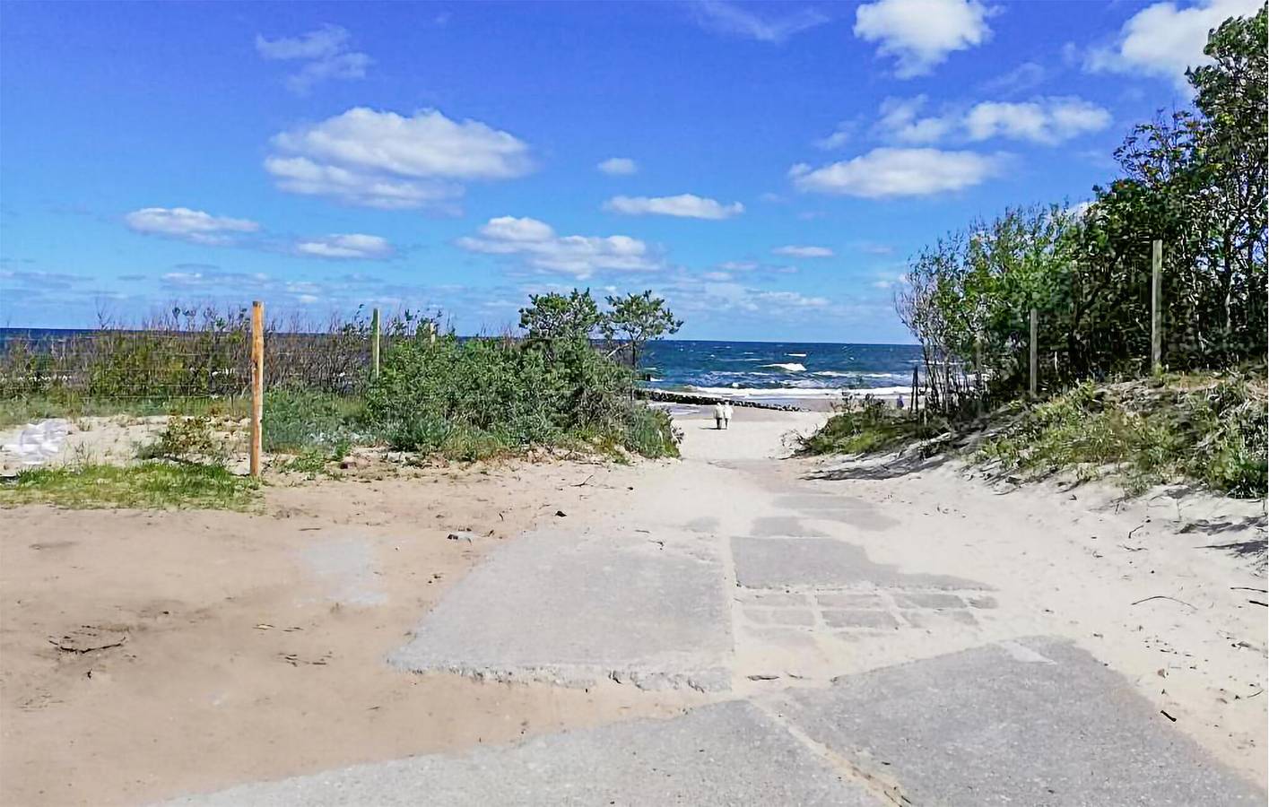 Cały apartament wypoczynkowy, Apartament wakacyjny dla 4 osób z taras in Dziwnów, Baltic Sea Pomerania