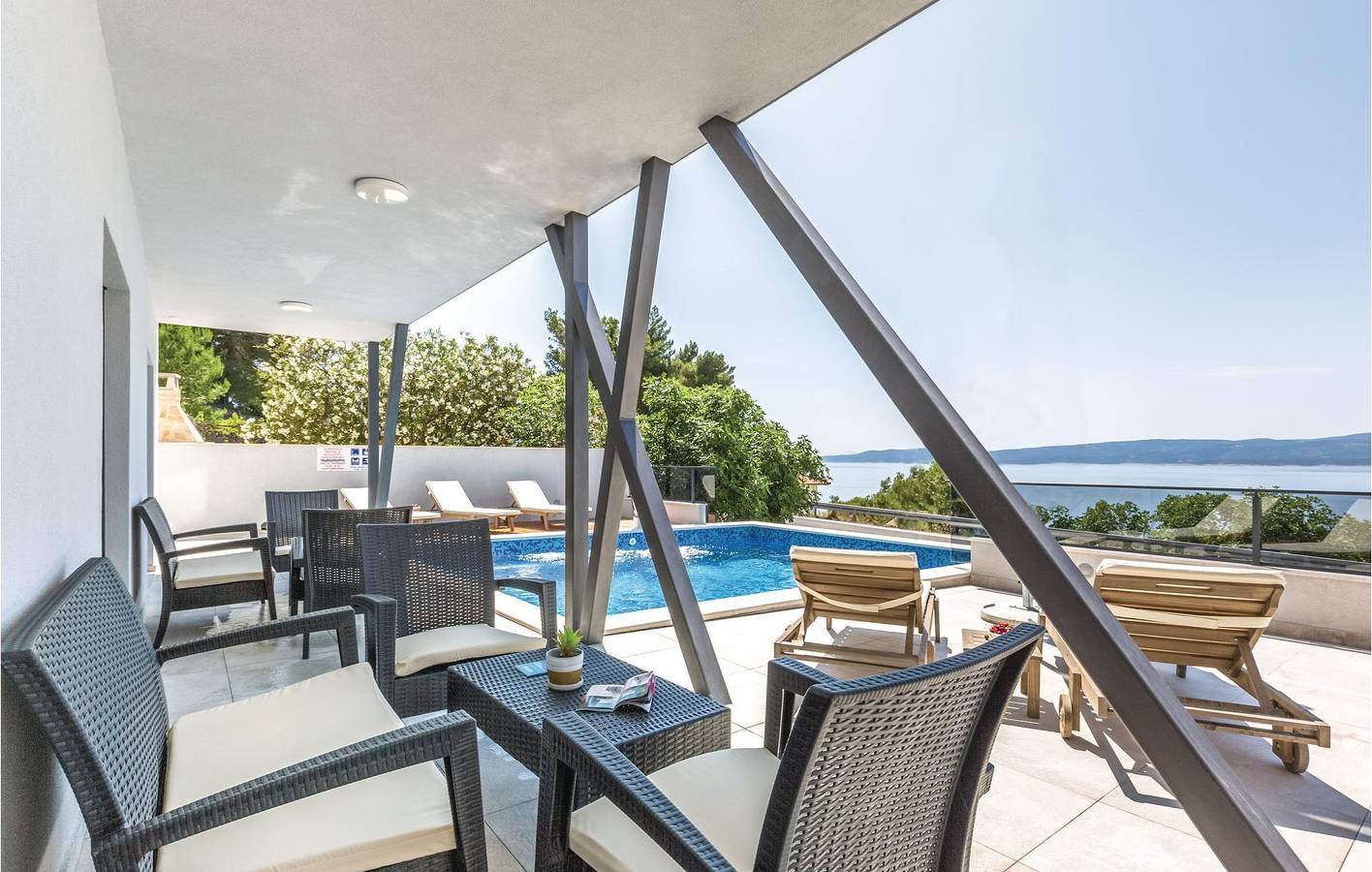 Ganze Ferienwohnung, Ferienwohnung für 4 Personen mit Terrasse in Mimice, Split-Dalmatien