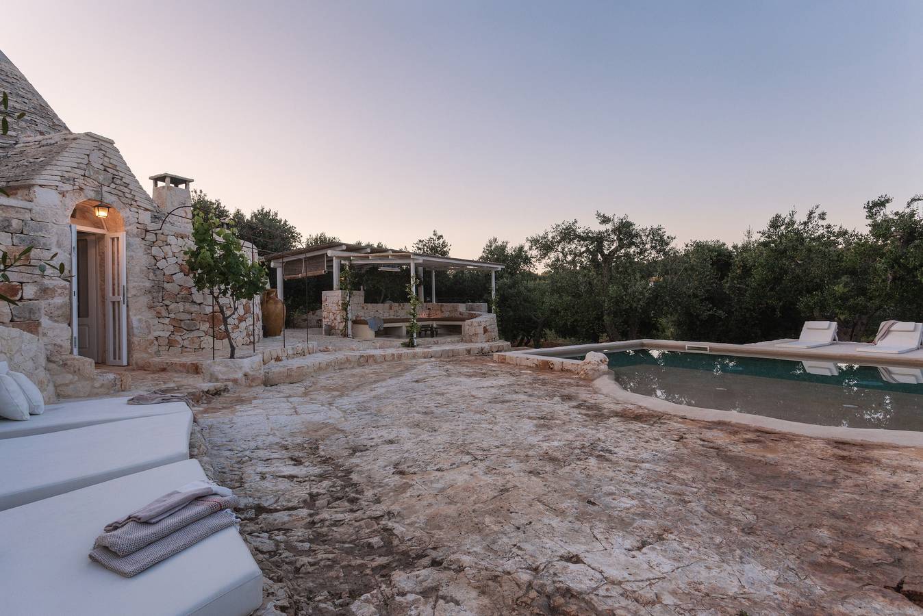Villa 'New Borghetto Formica Con Piscina' avec piscine privée, Wi-Fi et climatisation in Salento