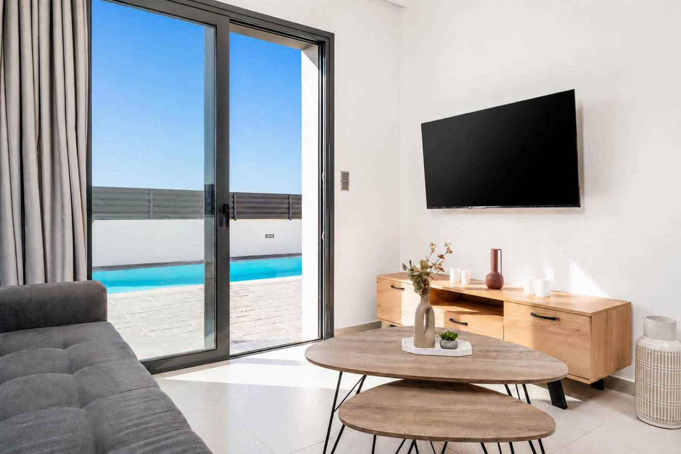Villa für 4 Personen mit Garten in Rhodos