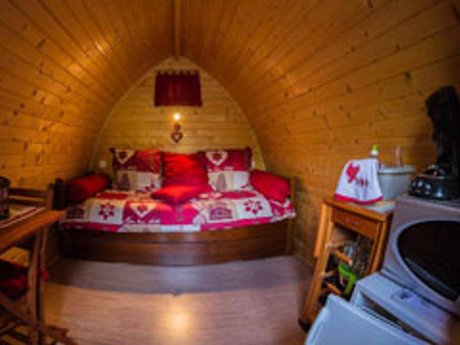 Camping Les Tilleuls - Tiny house 2 personnes - Cabane Iris in Gèdre, Parc national des Pyrénées