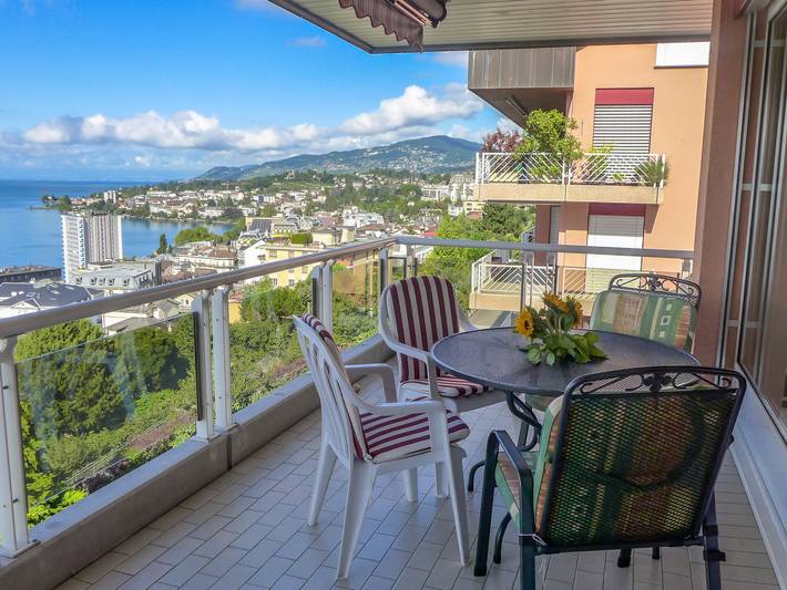 Ganze Wohnung, Montreux - Panorama in Montreux, Waadtland RDK