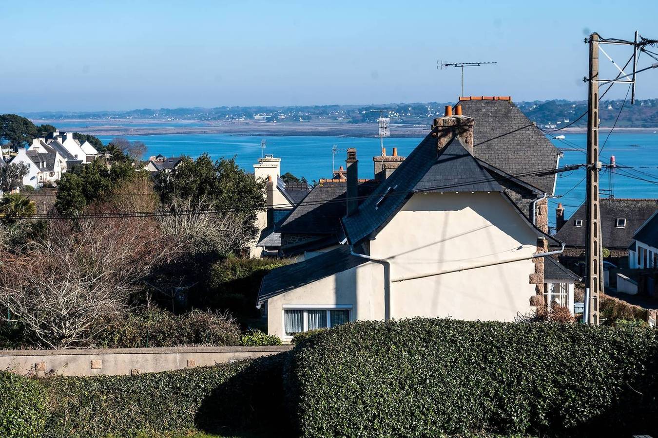 Ty michel · Swimming pool access to beaches and sh in Perros-Guirec, Rosa Granitküste