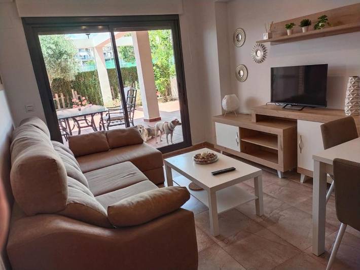 Apartamento de vacaciones para 6 personas, con terraza y piscina, Se admiten mascotas - 1