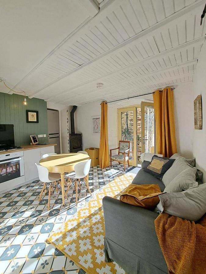 Maison de vacances pour 4 personnes, avec vue et jardin
