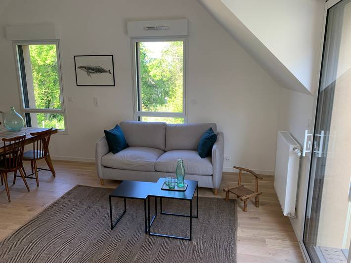 Appartamento intero, Appartamento 'Cocoon, Saint-Lunaire' con terrazza privata, balcone e Wi-Fi in Saint-Lunaire, Saint-Malo e dintorni