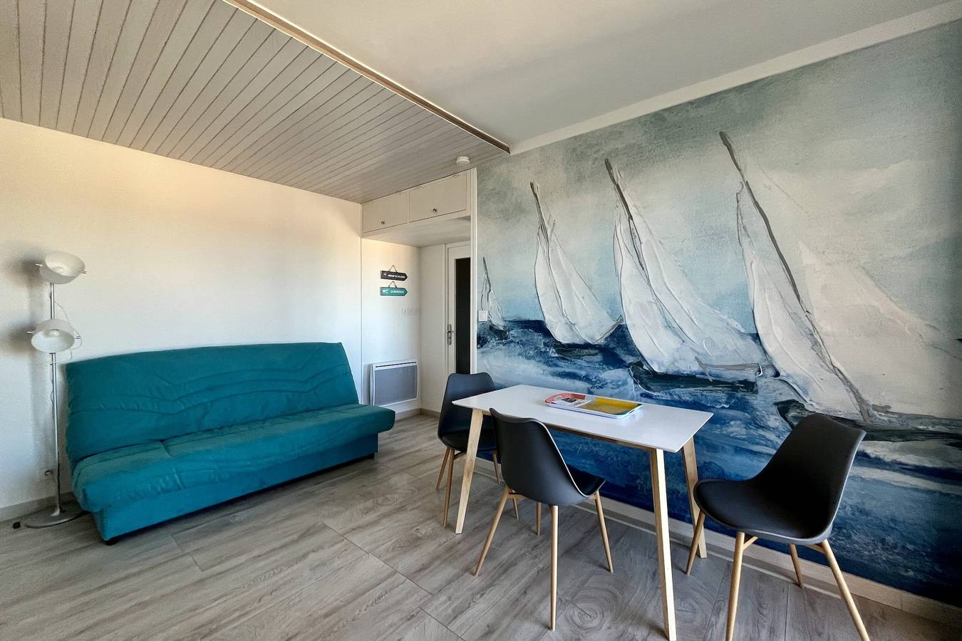 Ganze Wohnung, Ferienwohnung für 3 Personen mit Balkon in Hyeres, Parc national Port-Cros