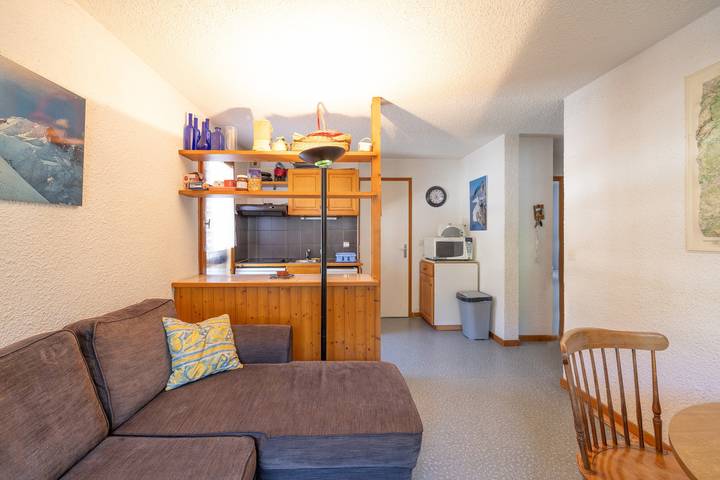 Ganze Wohnung, Appartement "Prarion Mont Blanc" mit Bergblick und privater Terrasse in Les Houches, Mont-Blanc-Massiv