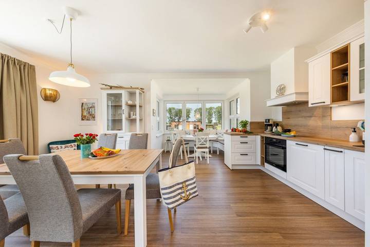 Ferienhaus für 6 Personen, mit Balkon und Terrasse sowie Garten und Sauna in Pruchten