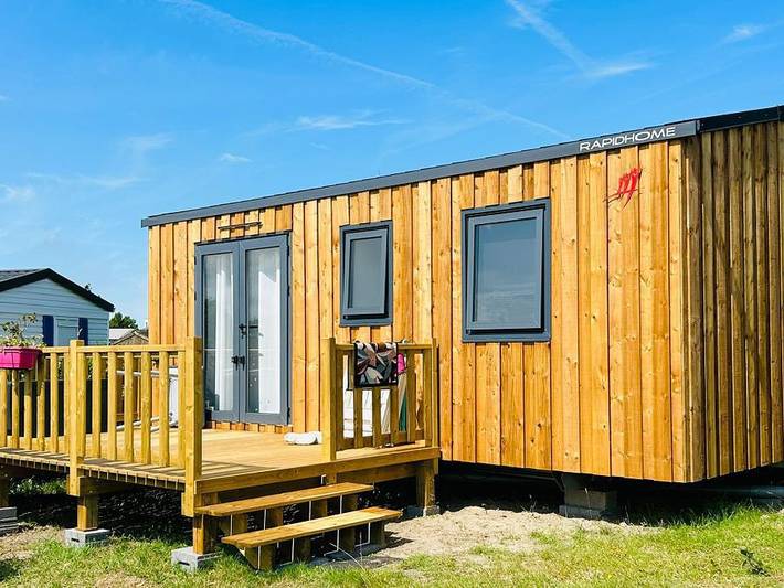 Camping Mer et Vacances - Mobilheim 4 personen - Hütte Komfort + 2 Zimmer in Plage de Malo-les-Bains, Leffrinckoucke