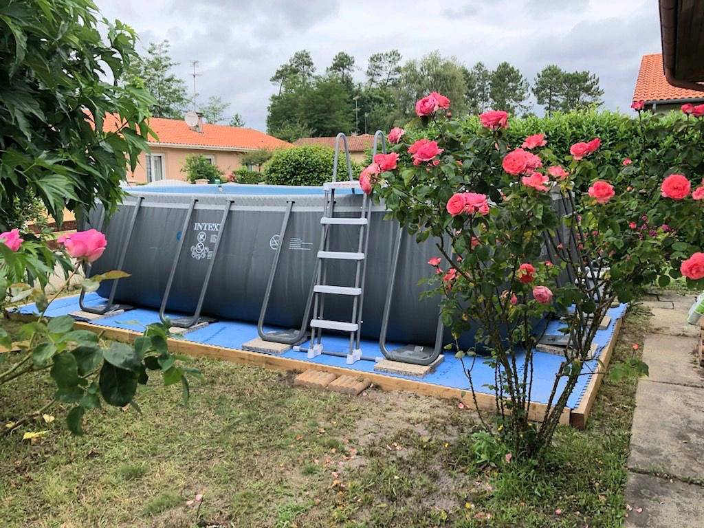 Maison familiale 9 couchages avec piscine hors sol in Castets, Côte d’Argent