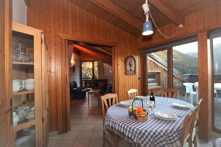 Ferienwohnung für 5 Personen, mit Balkon/Terrasse und Ausblick