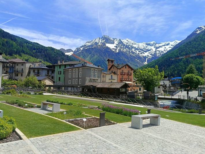 Vakantieappartement voor 3 personen, met balkon in Ponte di Legno