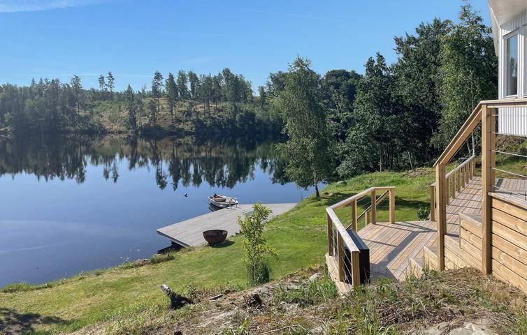 Ferienhaus für 14 Personen mit Terrasse in Nyckelvattnet, Dalsland
