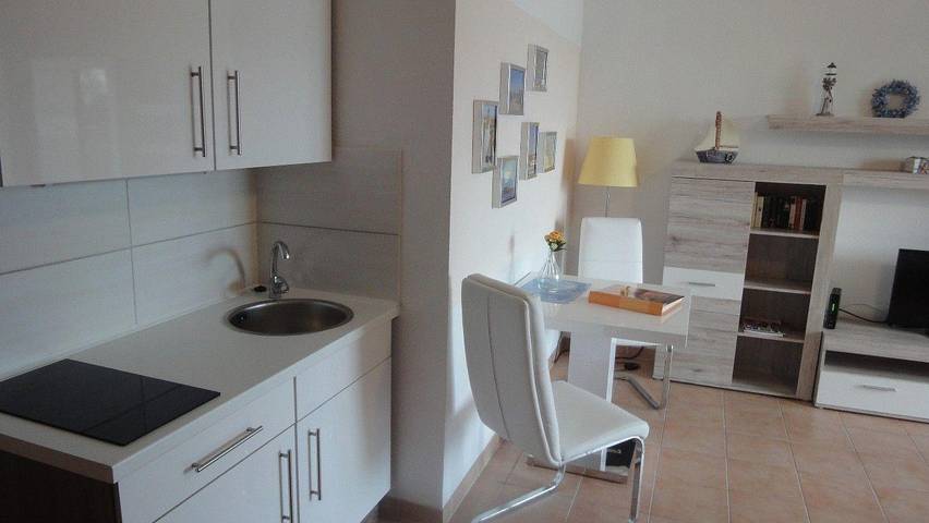 Studio für 2 Personen, mit Terrasse und Seeblick sowie Garten in Ueckermünde - 3