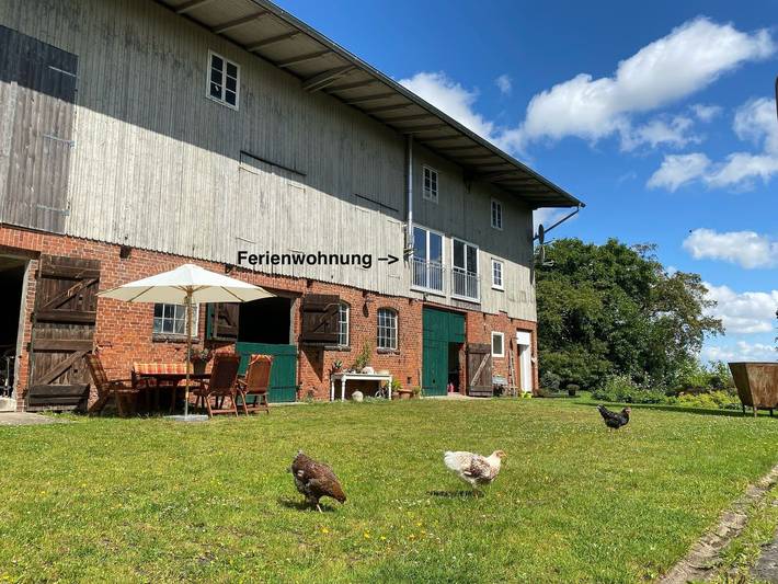 Ferienwohnung für 4 Personen, mit Garten und Terrasse, mit Haustier in Oederquart