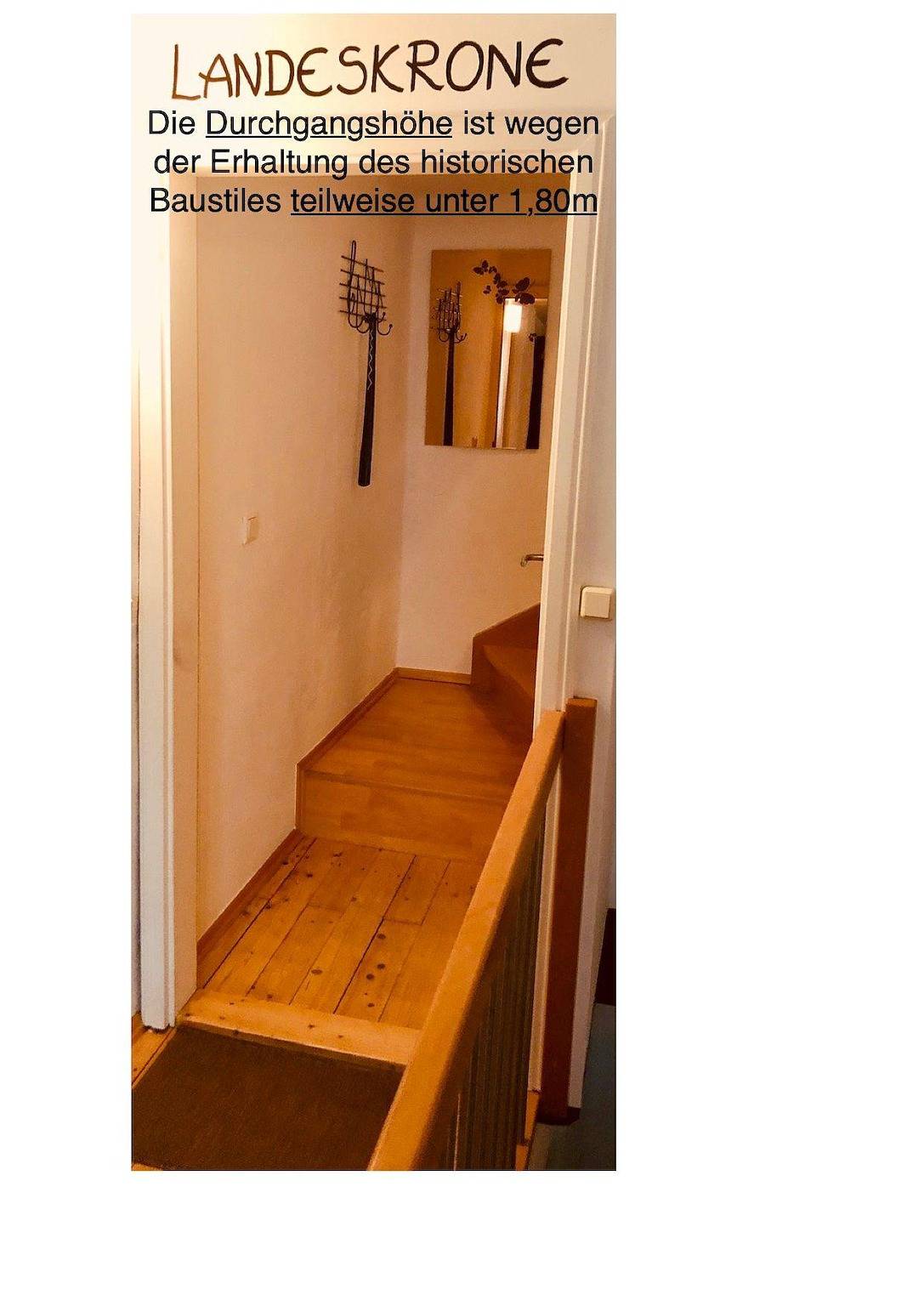 Ganze Ferienwohnung, Fewo Landeskrone im Altstadthaus in Görlitz, Oberlausitz Niederschlesien